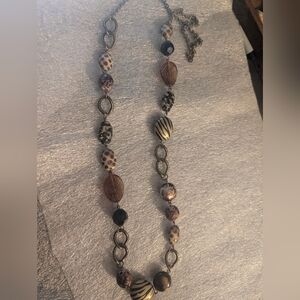 Elegant Multi-Color Beaded Necklace